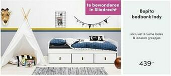 Baby & Tiener Bopita bedbank indy aanbieding
