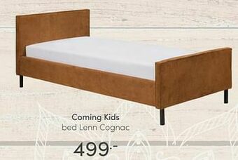 Baby & Tiener Coming kids bed lenn cognac aanbieding