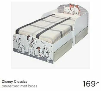 Disney classics peuterbed met lades
