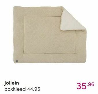 Baby & Tiener Jollein boxkleed aanbieding
