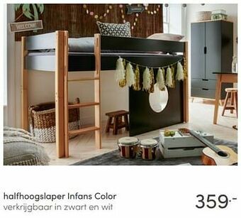Baby & Tiener Halfhoogslaper infans color aanbieding