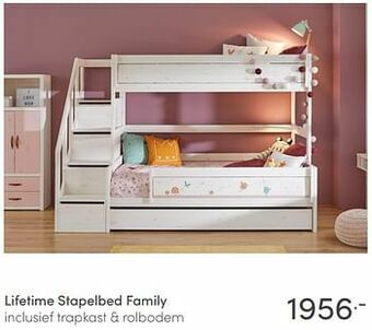 Baby & Tiener Lifetime stapelbed family aanbieding