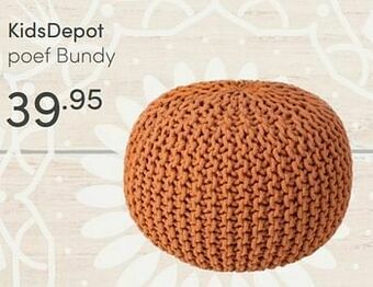 Baby & Tiener Kidsdepot poef bundy aanbieding