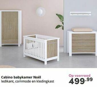 Baby & Tiener Cabino babykamer noël aanbieding