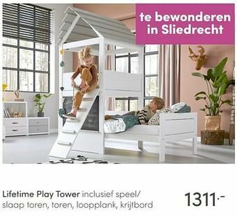 Baby & Tiener Lifetime play tower aanbieding