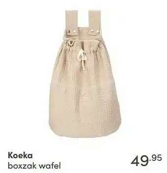 Baby & Tiener Koeka boxzak wafel aanbieding