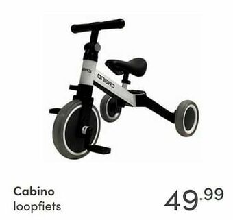 Baby & Tiener Cabino loopfiets aanbieding