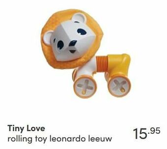 Baby & Tiener Tiny love rolling toy leonardo leeuw aanbieding