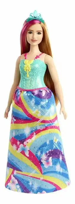 Barbie mannequinpop Dreamtopia Prinses met regenbogenjurk