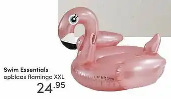 Baby & Tiener Swim essentials opblaas flamingo xxl aanbieding