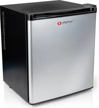 Bol.com Alpina mini koelkast - barmodel - thermo-elektrisch - 60w - 38 l - grijs aanbieding