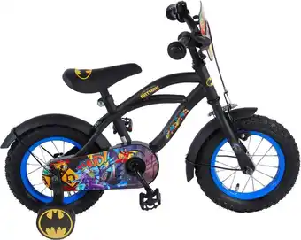 Batman kinderfiets - jongens - 12 inch - zwart
