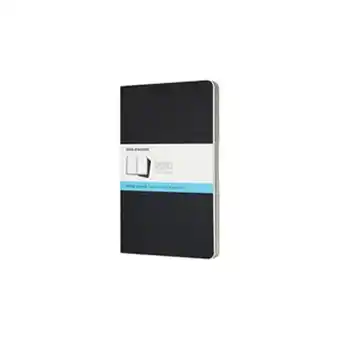 Bol.com Moleskine cahier journals - large - gestippeld - zwart - set van 3 aanbieding