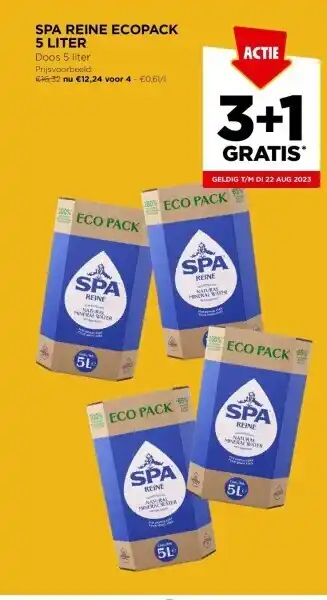 Jumbo Spa reine ecopack 5 liter aanbieding