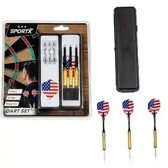 Makro Sportx Dart set in opbergdoos aanbieding