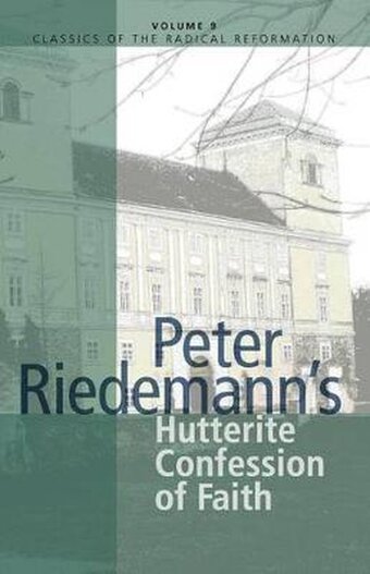 Bol.com Peter riedemann's hutterite confession of faith aanbieding