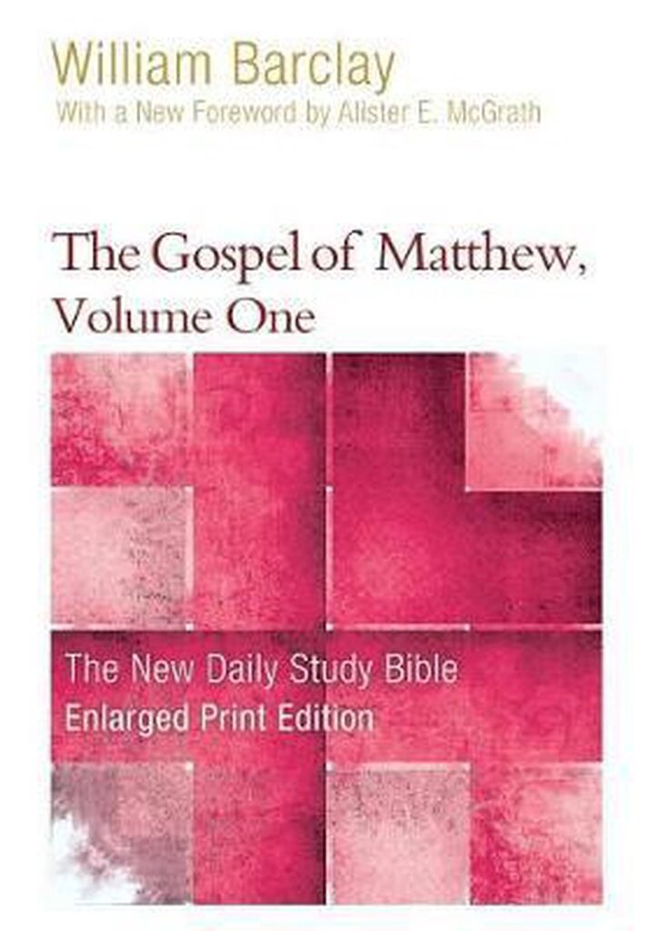 Bol.com New daily study bible-the gospel of matthew, volume one aanbieding