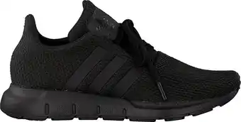 Bol.com Adidas jongens lage sneakers swift run j - zwart - maat 35,5 aanbieding