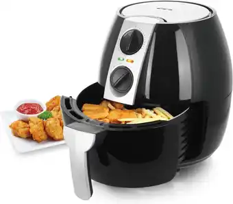 Emerio af-116073 smart - airfryer - inhoud 4.5l - vaatwasmachinebestendig - cool touch