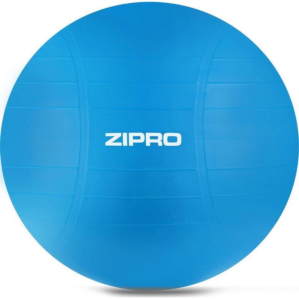 Decathlon Gymnastiek oefenbal  zipro anti-burst 65cm blauw aanbieding