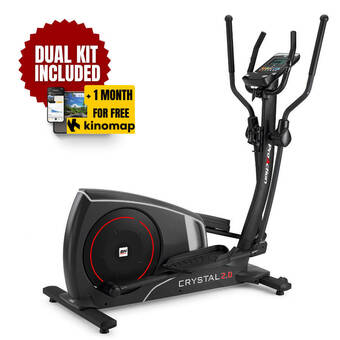 Decathlon Elliptische trainer crystal 2.0 g2383n - intensief gebruik aanbieding