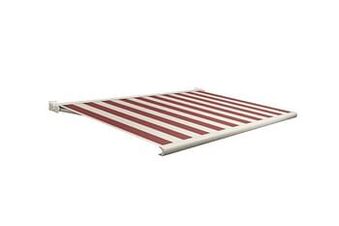 Domasol Elektrische zonneluifel F20 500 x 300 cm rood/crème gestreept