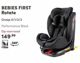 Baby & Tiener Bebies first rotate aanbieding