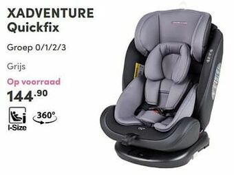Baby & Tiener Xadventure quickfix aanbieding
