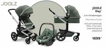 Baby & Tiener Joolz day+ 3-in-1 kinderwagen aanbieding