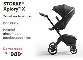 Baby & Tiener Stokke xplory x 2-in-1 kinderwagen aanbieding