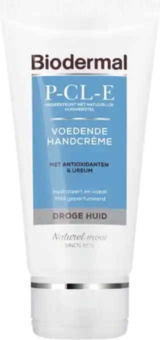 Bol.com Biodermal p-c-l-e handcreme - intensief hydraterend en voedend - droge huid - 75ml aanbieding