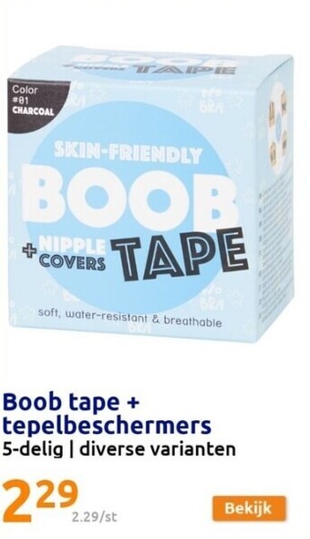 Action Boob tape + tepelbeschermers aanbieding