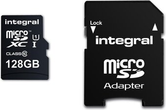 Bol.com Integral micro sdxc 128gb class 10 128gb microsdxc uhs-i class 10 flashgeheugen aanbieding