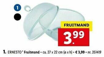 Lidl Fruitmand aanbieding