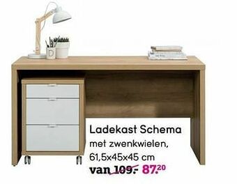Leen Bakker Ladekast schema aanbieding