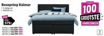 Leen Bakker Boxspring kalmar aanbieding