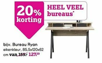Leen Bakker Bureau ryan aanbieding
