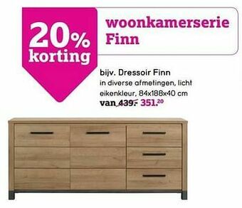 Leen Bakker Dressoir finn aanbieding