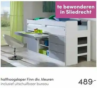 Baby & Tiener Halfhoogslaper finn div. kleuren aanbieding