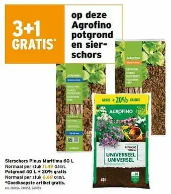 GAMMA Sierschors pinus maritima aanbieding