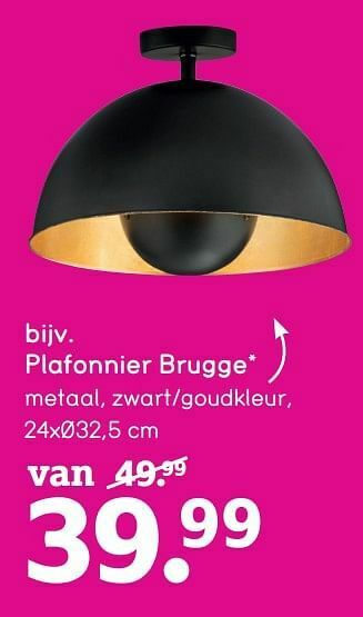 Leen Bakker Plafonnier brugge aanbieding