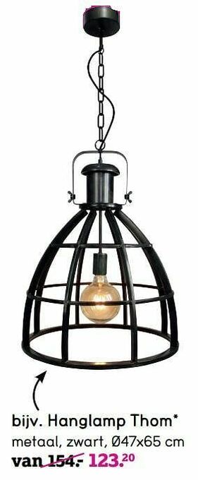 Leen Bakker Hanglamp thom aanbieding