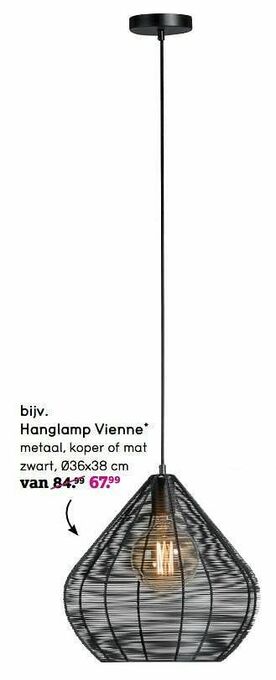 Leen Bakker Hanglamp vienne aanbieding