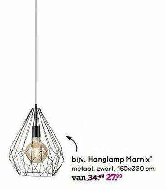 Leen Bakker Hanglamp marnix aanbieding