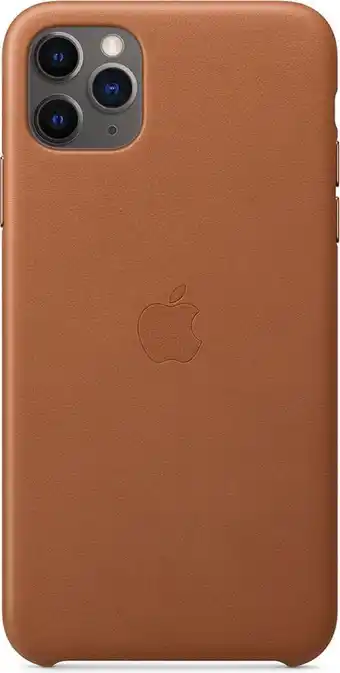 Apple leren hoesje voor iphone 11 pro max - bruin