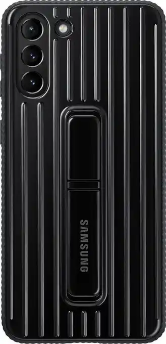Bol.com Samsung protective standing hoesje - samsung s21 plus - zwart aanbieding