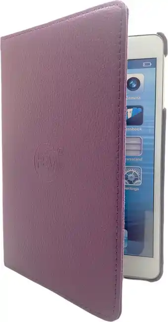 Hem ipad hoes geschikt voor ipad pro 10.5 (2017) & ipad air 3 10.5 (2019) - paars - 10.5 inch - draaibare hoes - ipad pro 10.