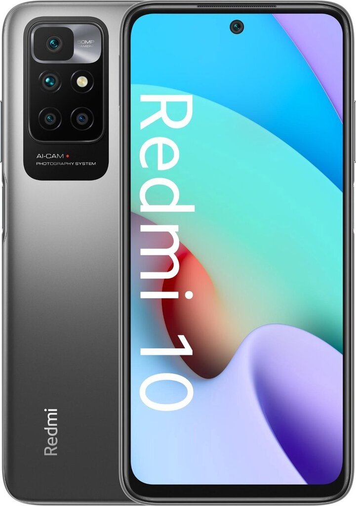 Bol.com Xiaomi redmi 10 2022 - 128gb - carbon gray aanbieding