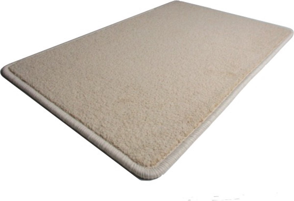 Bol.com Karpet banton - licht beige - 80 x 150 cm aanbieding