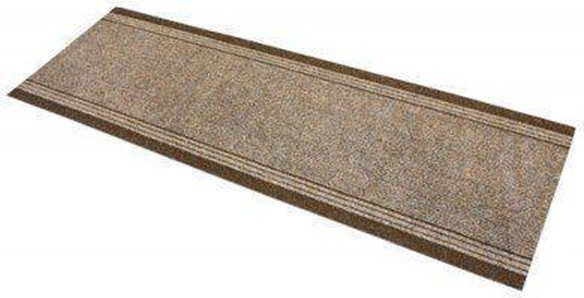 Bol.com Keukenloper canberra- 80 x 300 cm- bruin aanbieding